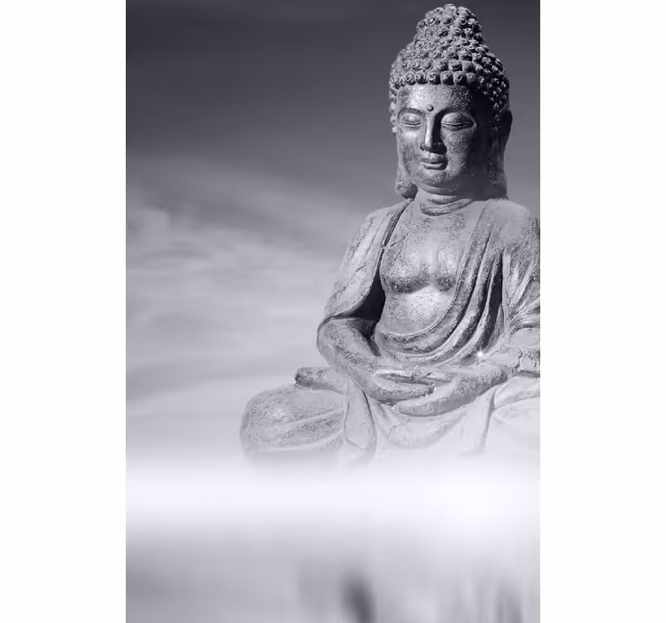 Roleta do obývacího pokoje buddha zen - TenStickers