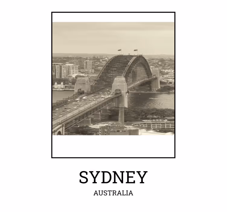Roleta do obývacího pokoje sydney černobílá - TenStickers