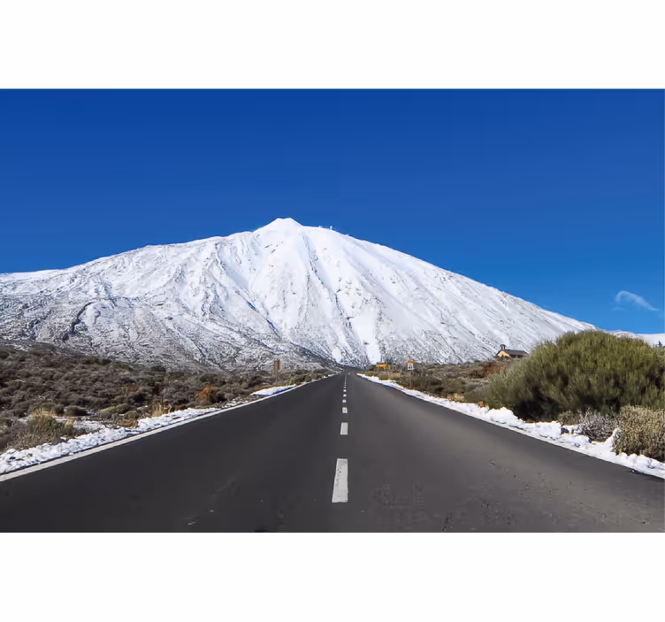 Roleta do obývacího pokoje cesta k teide - TenStickers