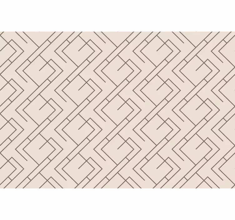 Roleta do obývacího pokoje ve stylu mid-century - TenStickers