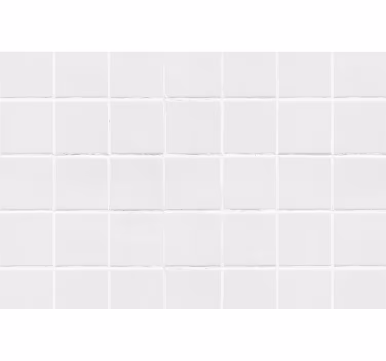 Bílá roleta jednoduché dlaždice - TenStickers
