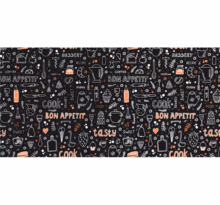 Roleta ložnice s motivem dobrou chuť - TenStickers