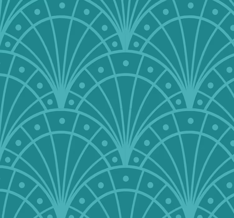 Roleta ložnice ve stylu art deco - TenStickers