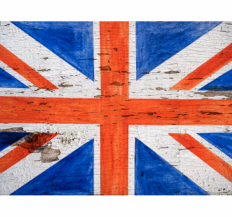 Roleta ložnice v městském stylu s britskou vlajkou - TenStickers