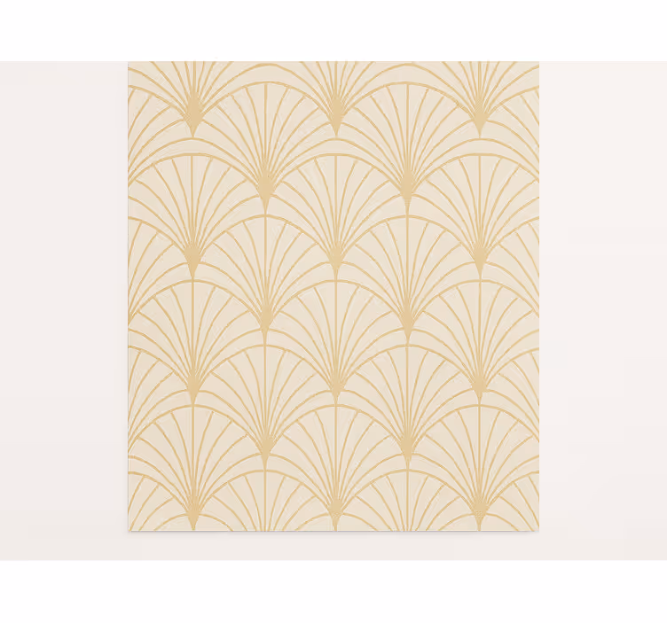 Vintage roleta 1920s fan art deco - TenStickers