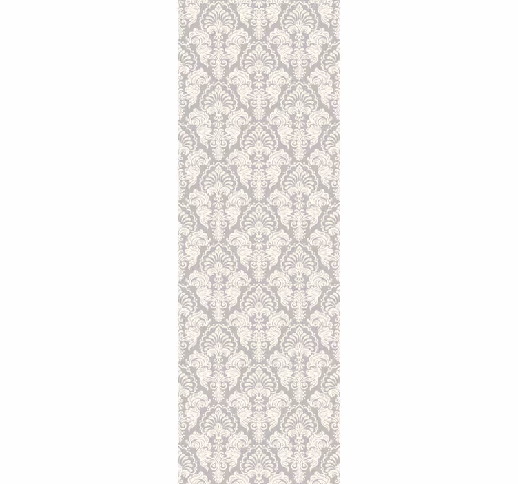 Vintage roleta elegantní květinový scroll - TenStickers
