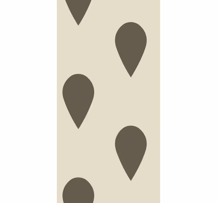 Vintage roleta v retro evropském designu - TenStickers