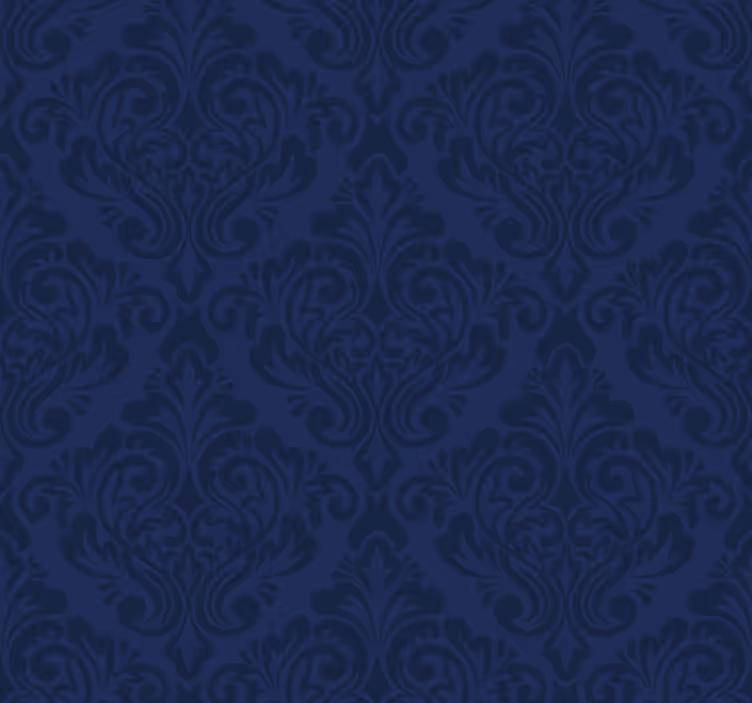 Vintage roleta modrý damask - TenStickers