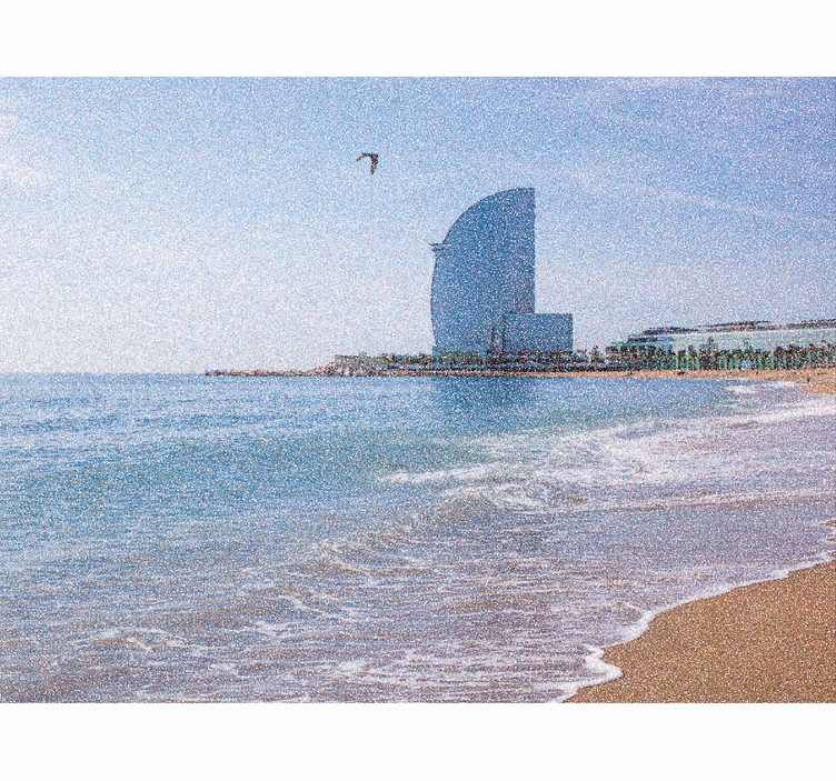 Roleta do obývacího pokoje vela hotel barceloneta - TenStickers