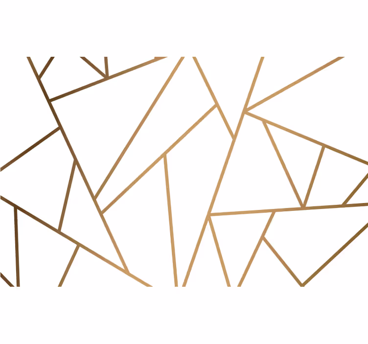 Bílá roleta s mramorovými geometrickými liniemi - TenStickers