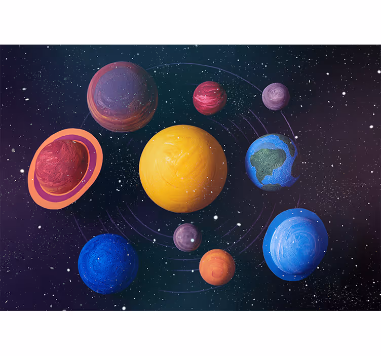 Roleta ložnice potenciál exoplanet - TenStickers