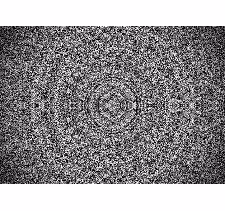 Roleta ložnice Šedá mandala - TenStickers