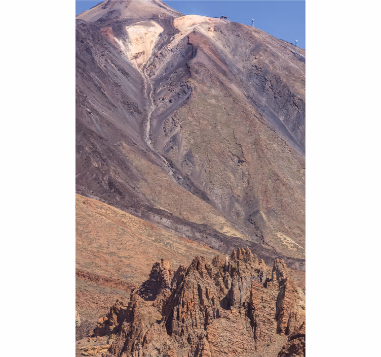 Roleta do obývacího pokoje s výhledem na teide - TenStickers