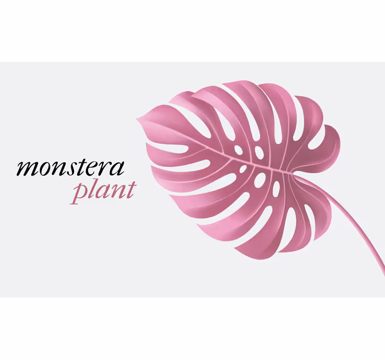 Roleta ložnice v růžovém minimalistickém stylu - TenStickers