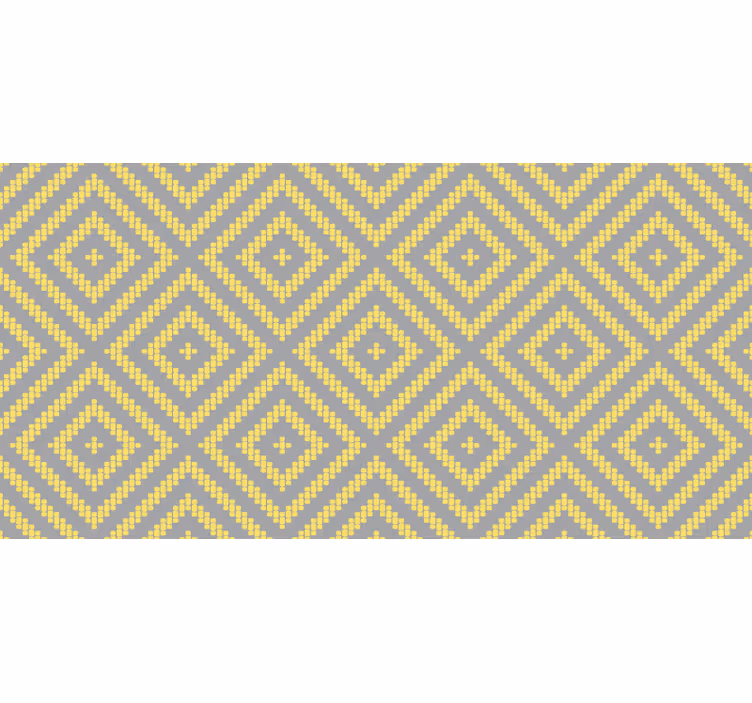 Roleta ložnice v barvě pantone rhombesus - TenStickers