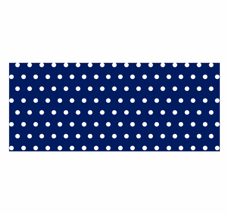Roleta ložnice bílé tečky - TenStickers