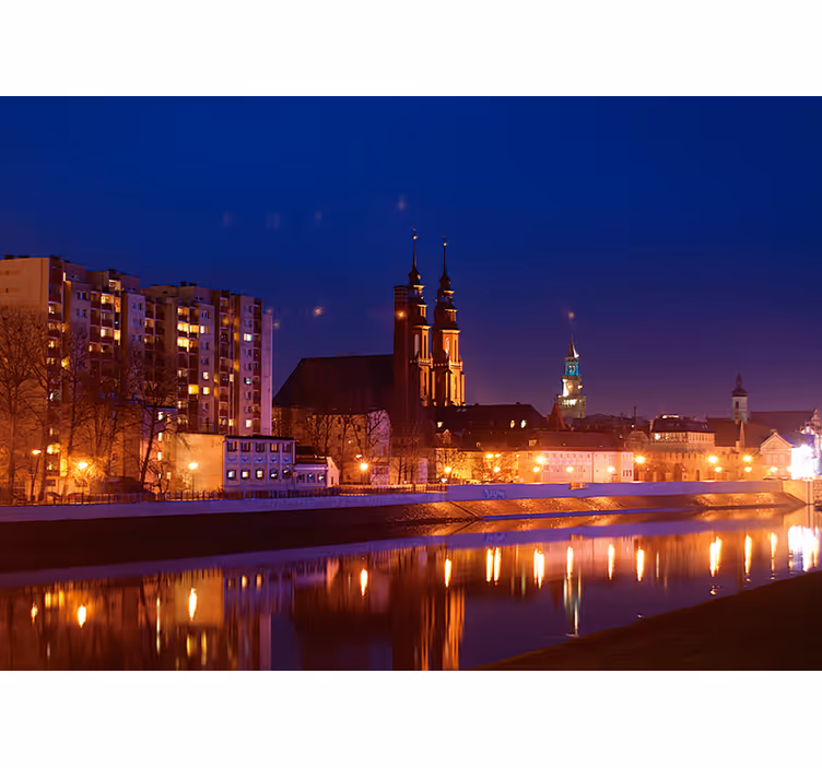 Roleta ložnice opole po západu slunce - TenStickers