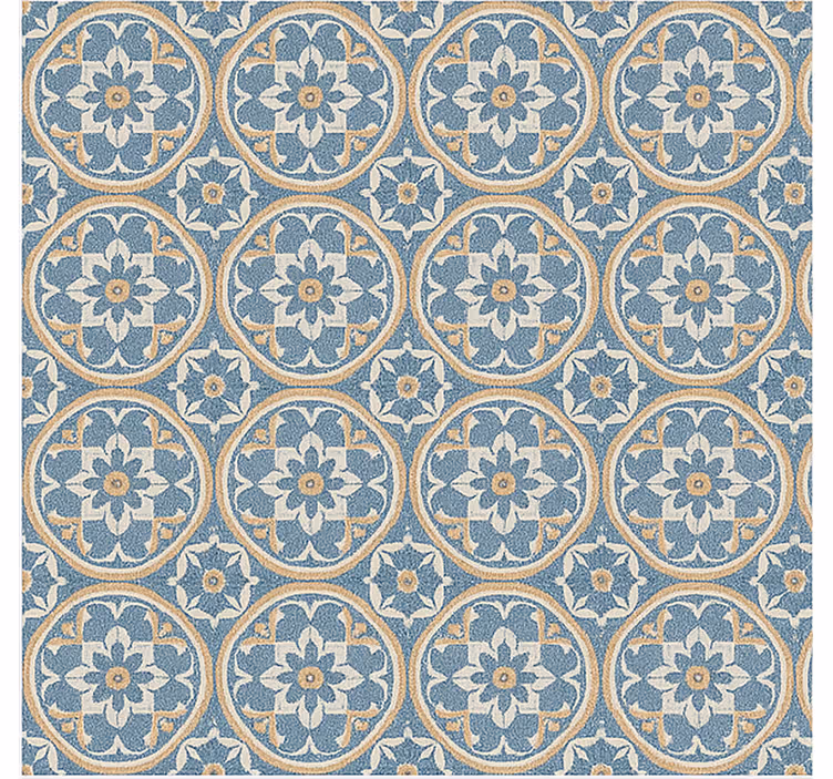 Roleta do obývacího pokoje v azulejo stylu - TenStickers