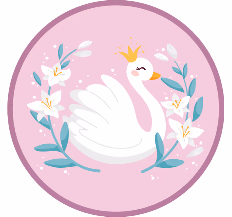 Roleta děti labutí královna - TenStickers