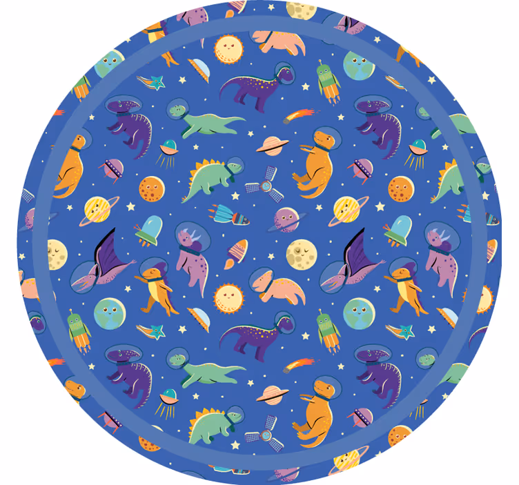 Roleta děti s motivem dinosaurů ve vesmíru - TenStickers
