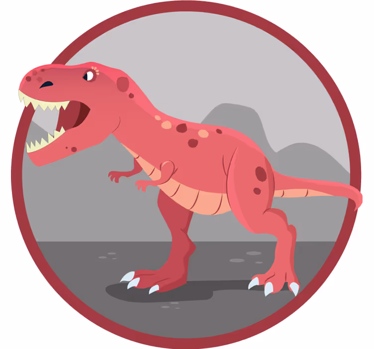 Roleta děti s ilustrací t-rexe pro děti - TenStickers