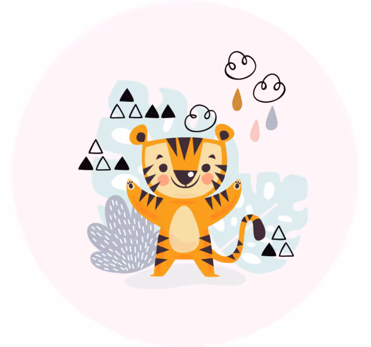 Roleta děti s motivem tygra - TenStickers