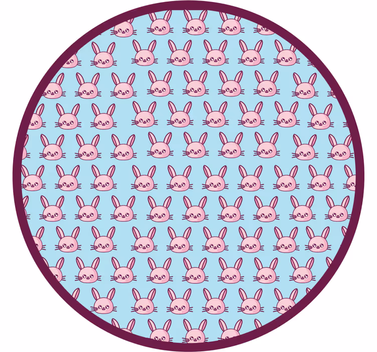Roleta děti s anime králíčky - TenStickers
