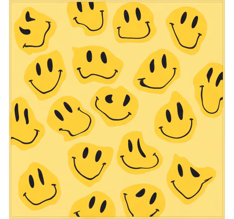 Roleta děti s pokřivenými smajlíky - TenStickers