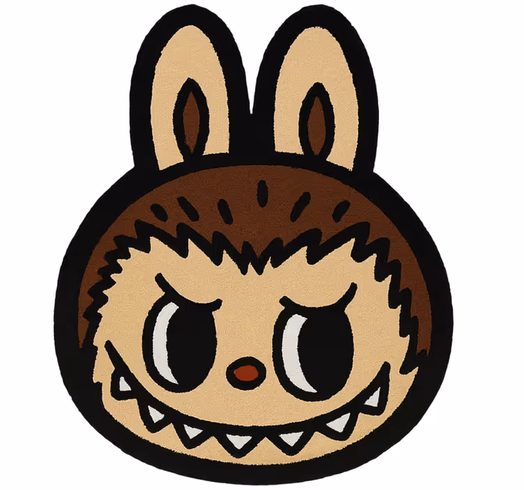 Roleta děti klasická hnědá labubu - TenStickers