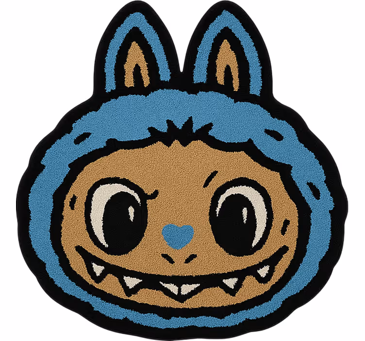 Roleta děti design modrý labubu - TenStickers
