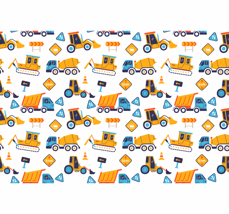 Roleta děti staveniště v pohádkách - TenStickers
