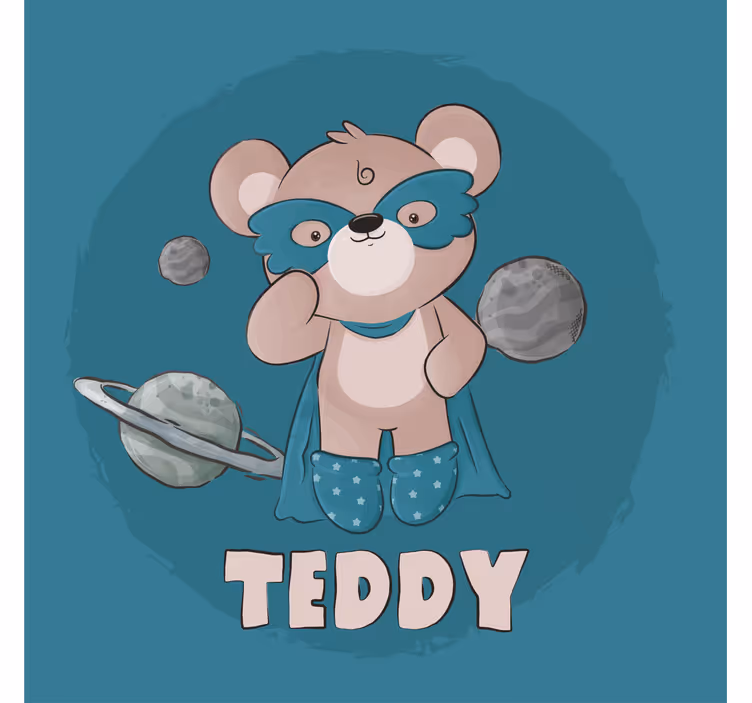 Roleta děti medvědí hrdina - TenStickers