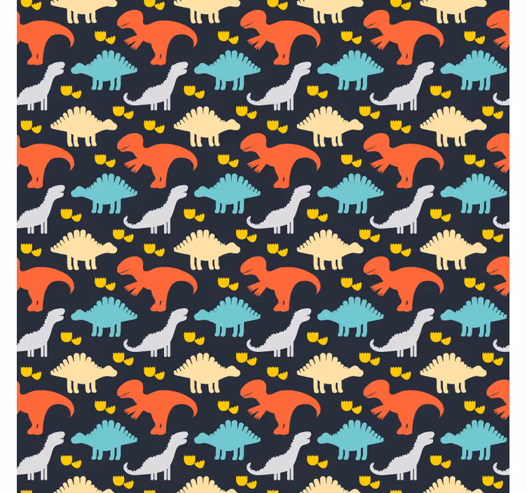 Roleta děti s motivem dětských dinosaurů - TenStickers