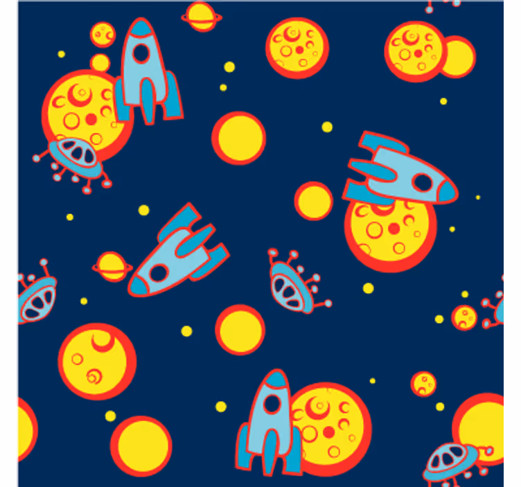 Roleta děti vesmírné motivy - TenStickers