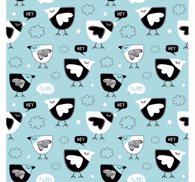 Roleta děti s motivem černé slepice - TenStickers