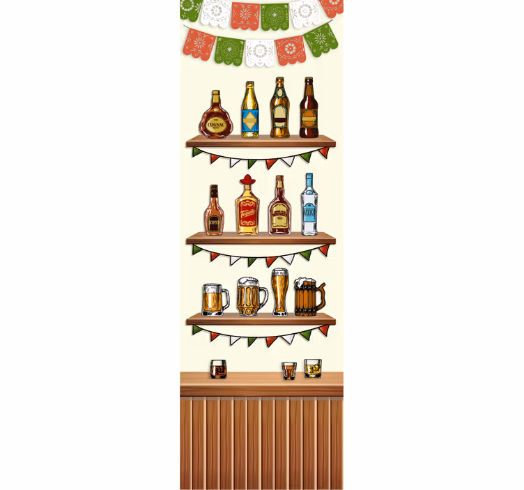Roleta kuchyně dekorativní tequila - TenStickers