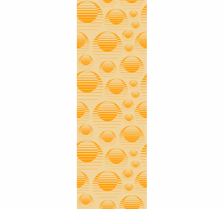 Roleta kuchyně retro slunce pro ledničku - TenStickers
