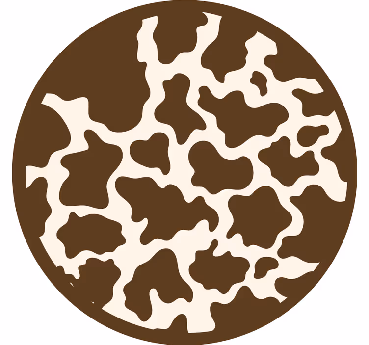 Roleta ložnice hnědá kráva - TenStickers
