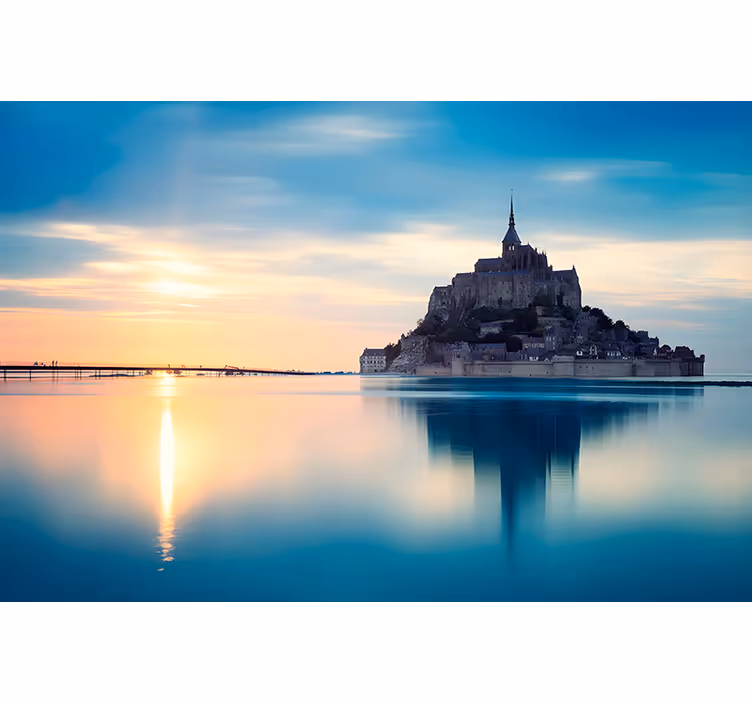 Roleta do obývacího pokoje mont saint-michel - TenStickers
