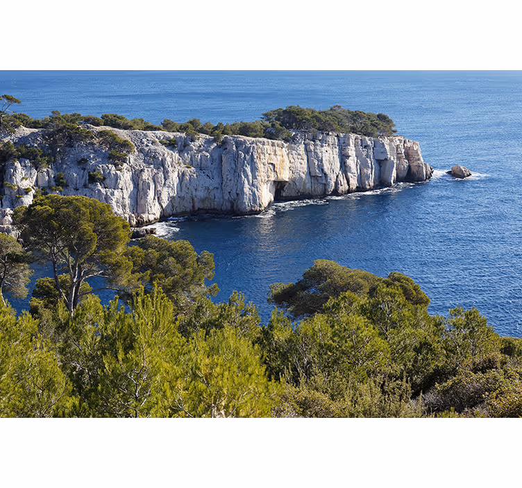 Roleta do obývacího pokoje calanques v marseille - TenStickers