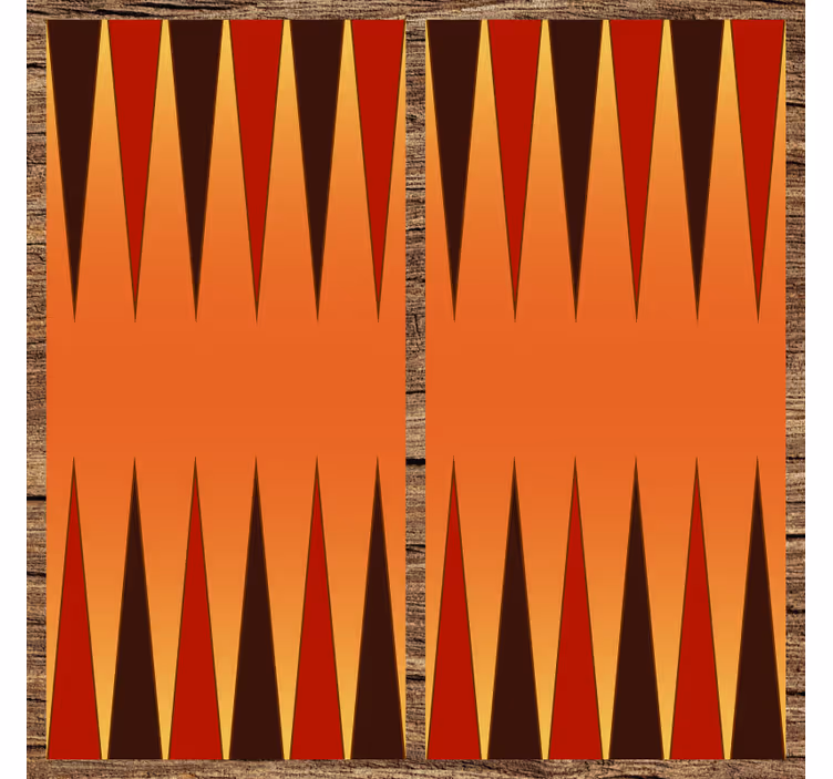 Roleta děti s vinylovou podložkou backgammon - TenStickers