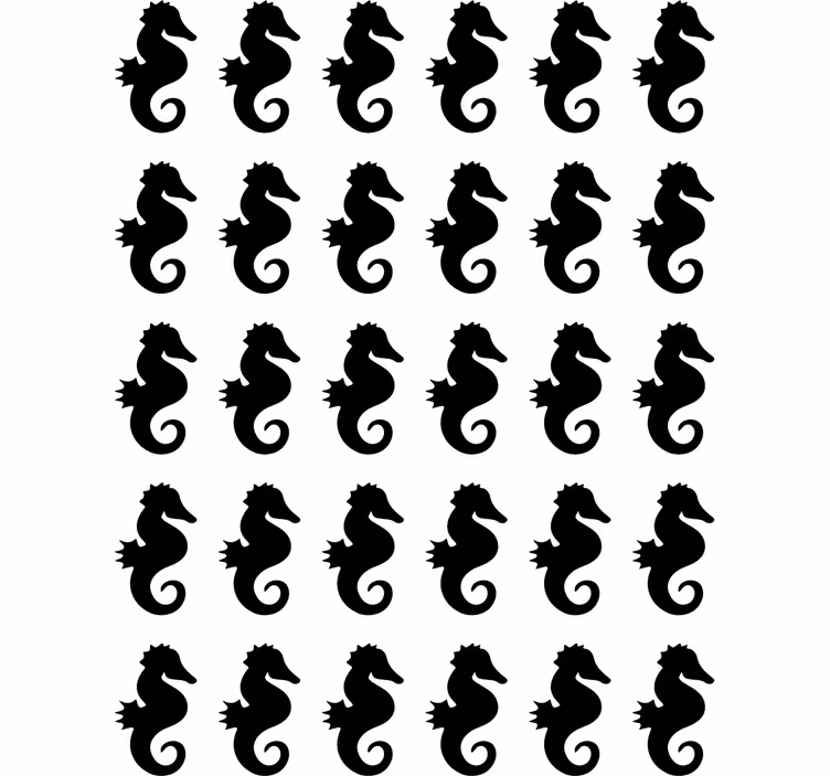 Roleta pro teenagery mořský koník - TenStickers