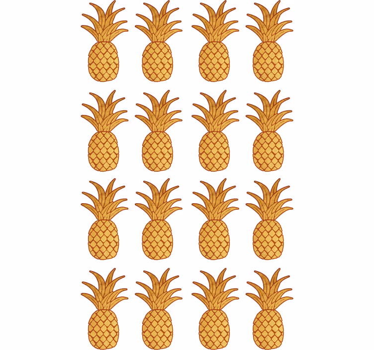 Roleta pro teenagery ananasový patron - TenStickers