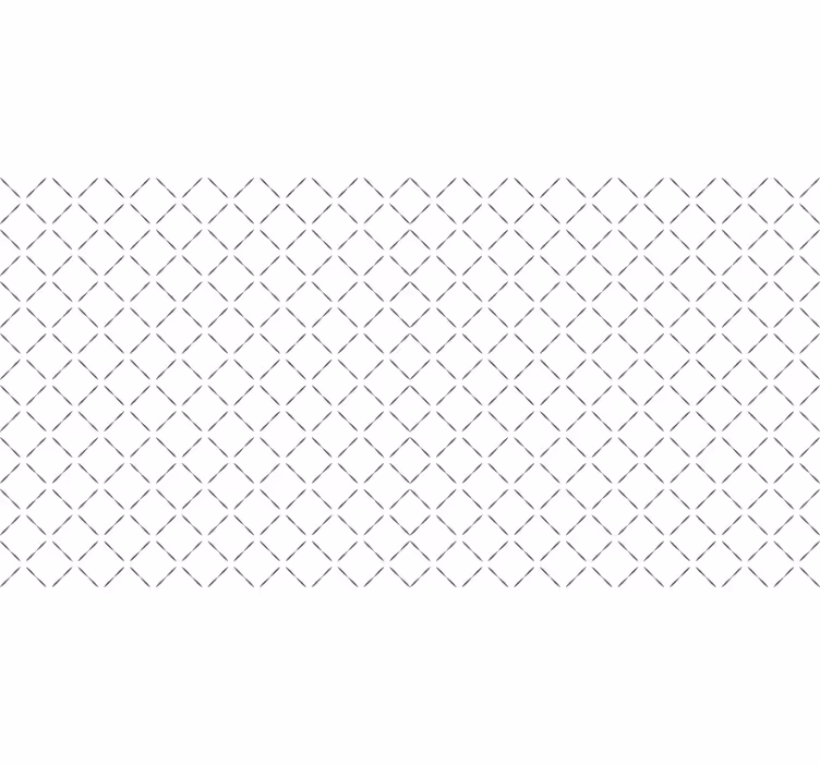 Bílá roleta se severskými kosočtverci - TenStickers
