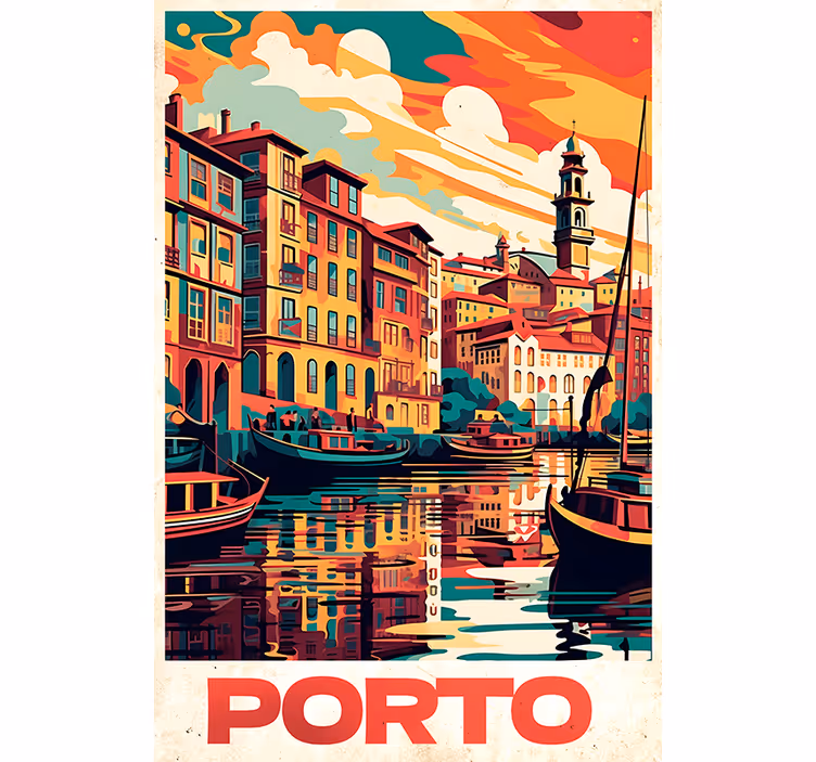 Roletový rok oportské vintage plakáty - TenStickers