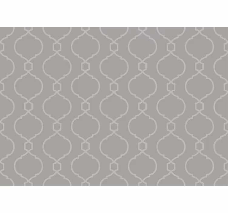 Šedá roleta s geometrickým vzorem hamptons - TenStickers