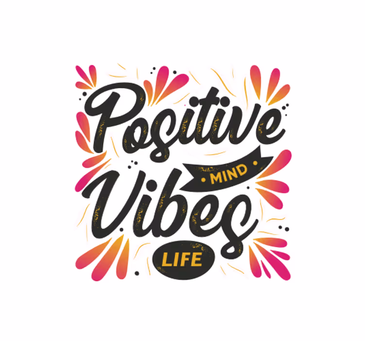 Roleta kancelář pozitivní mysl pozitivní energie - TenStickers