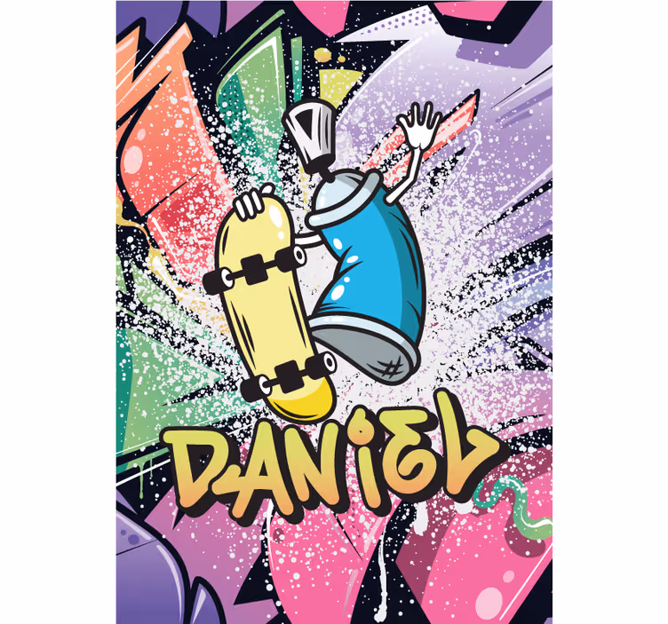 Roleta pro teenagery s vlastními graffiti motivy - TenStickers