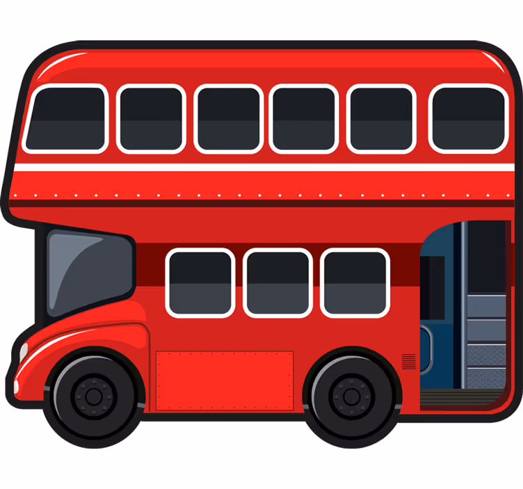 Zábavní roleta londýnský autobus - TenStickers