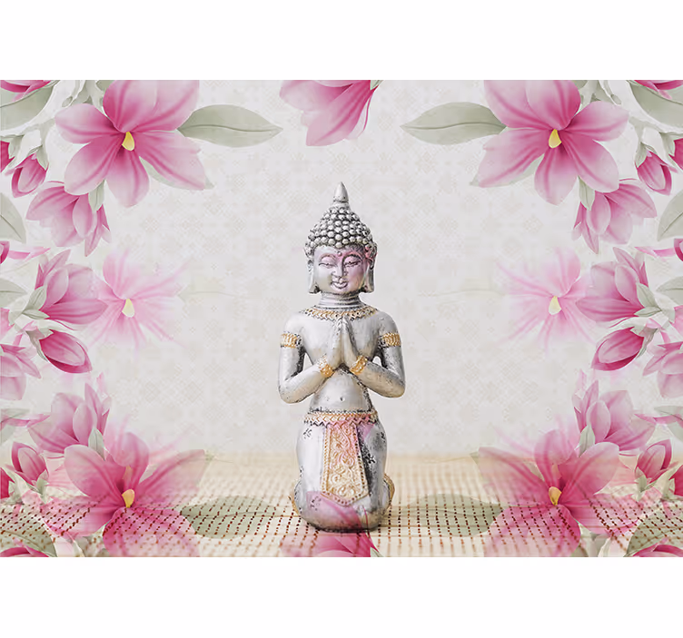 Roleta zen buddha a magnolie - TenStickers